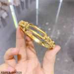Bracelet Jonc Doré Maillon Élégance - Image 2
