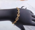 Bracelet Élégance Dorée Monogramme - Image 2