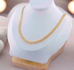 Collier Élégance Feuille Dorée - Image 2