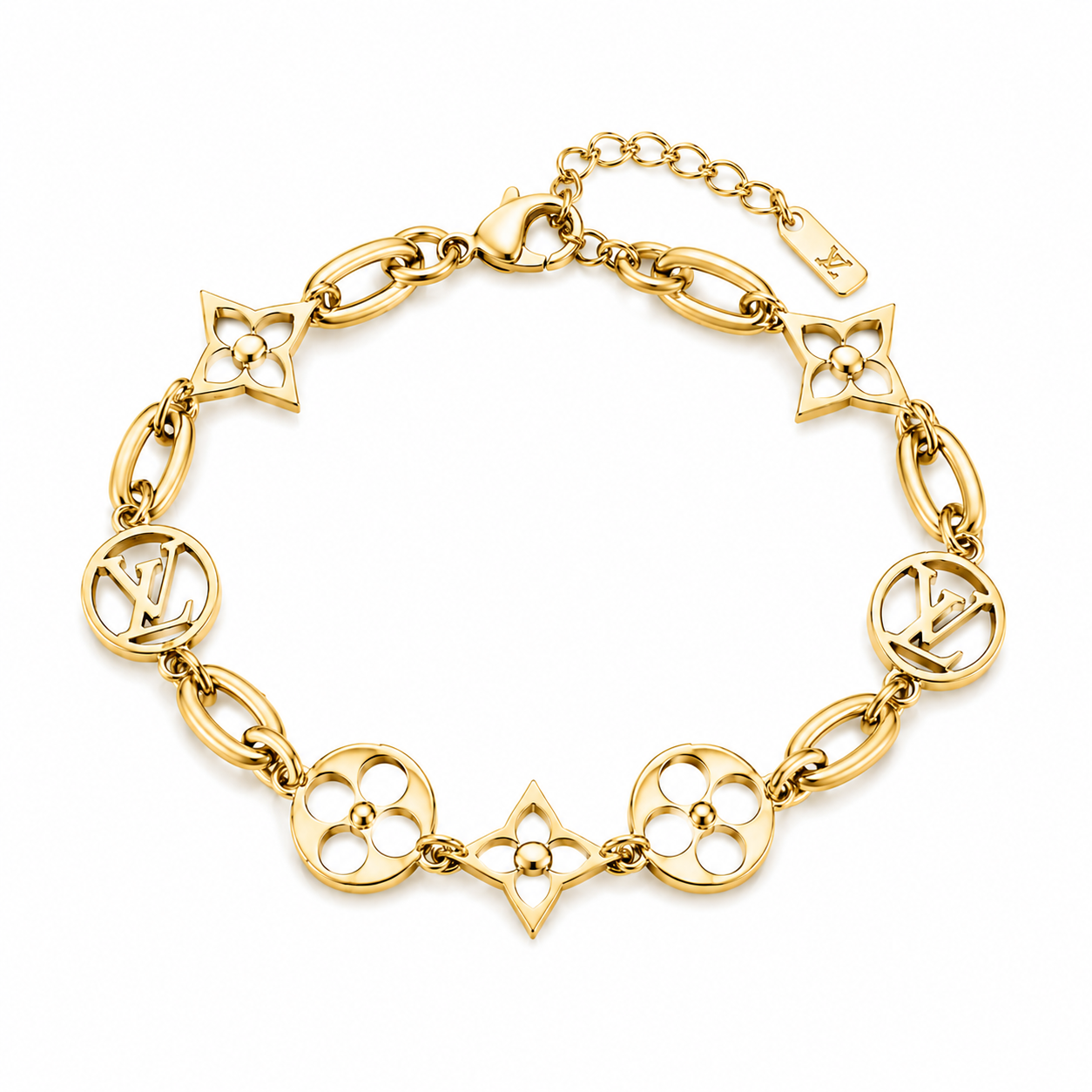 file_0000000022e87230b91dbf405c785621 Bracelet Élégance Dorée Monogramme - Image 1