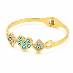 Bracelet Doré Porte-Bonheur Femme