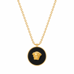 Collier Élégance Royale Noir & Or