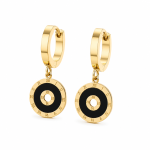 Boucles d’Oreilles Élégance Romaine Dorées
